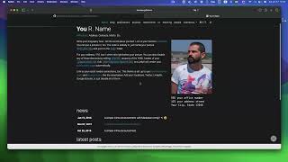 Build your professional webpage - Tutorial (github pages al-folio Jekyll theme)