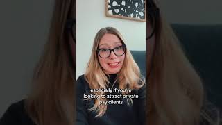 "MARKETING" isn't a dirty word! #privatepracticemarketing #marketingcoach #marketingfortherapists