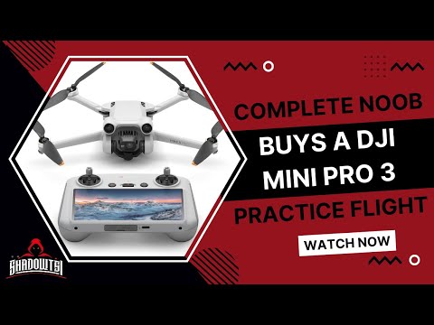 Noobs first time flight with DJI Mini Pro 3