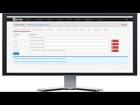 Creating Vlans in pFsense 2.4.4 and above 2021