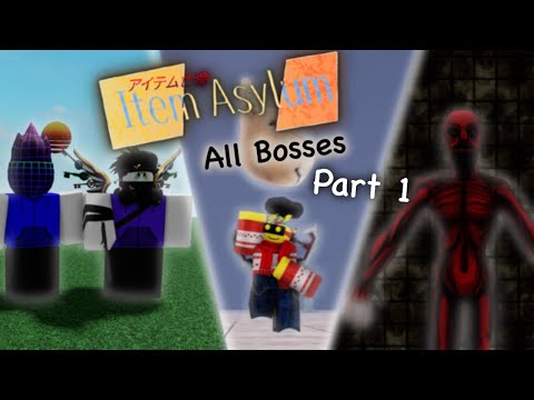 Every Boss Fight in Roblox item Asylum | Part 1
