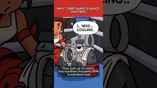 Why Turbo Maintenance Matters 🥊 | Cleo’s Garage #carfacts #shorts #turbo