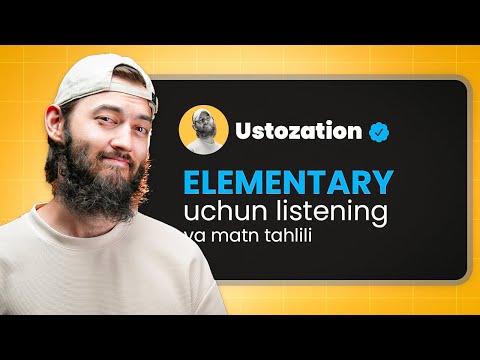 ELEMENTARY uchun LISTENING va uning TAHLILI | 6-qism