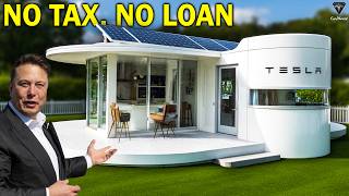 Elon Musk Anounces Tesla Tiny House $7,999 Finally Here! Free Land No Tax! What's Inside AMAZING!