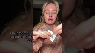 don’t have crusty ears 🤮🙅‍♀️ hygiene hack