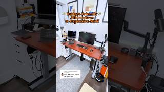 This is my $239 budget standing desk 💸 #amazonfinds #desksetup