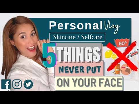 5 THINGS YOU SHOULD NOT PUT ON YOUR FACE | ashlee gufler