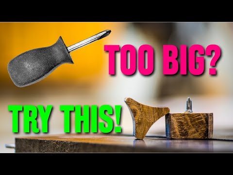 Homemade Tools Ep1: Ultra Stubby Screwdriver