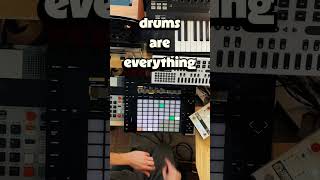 Drums are [let me know in the comments] #drumprogramming #groovebox #indieartist