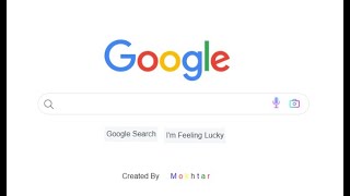 Google search page (HTML, CSS). Project 0 CS50W