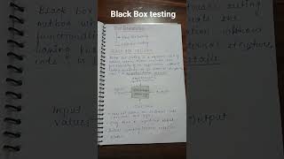 Black box testing  #testing #Techniques #software #engineering #rgpv #btech