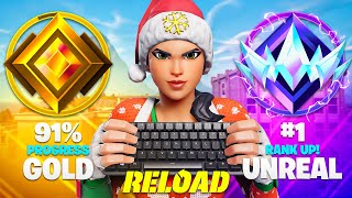 Gold to Unreal Reload Ranked Speedrun (Fortnite Ranked)