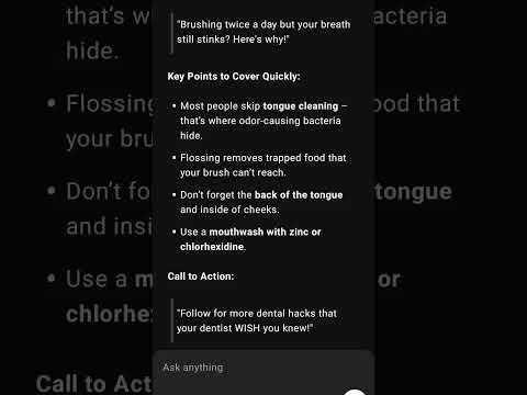 #dentalcommunity#oralhygiene #oralhealth #dop2 #smellybreath #food #soulmusicplaylist #learnoral