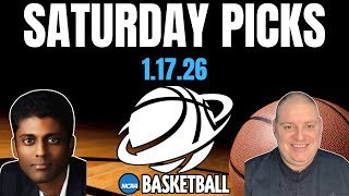 Saturday NCAA Basketball Picks - 1/10/26 l Craig Trapp & Indian Cowboy NCAAB Betting Predictions
