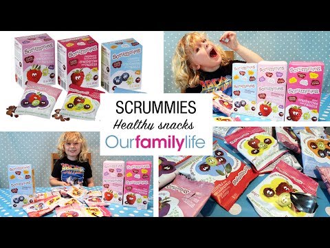 Scrummies: The healthy snack for lunch boxes and kids on the go | Taste Test | Our Family Life