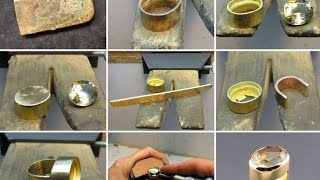 24k Gold Ring Making For Gents | How Gold Ring is Made