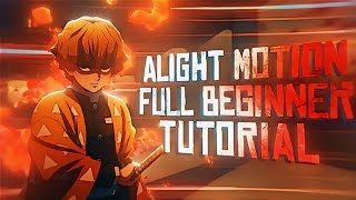 Alight Motion COMPLETE BEGINNER TUTORIAL - Basic Features