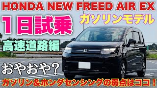 [Fuel Efficiency Announcement] Honda New Freed AIR EX Gasoline One-Day Test Drive on the Highway!...