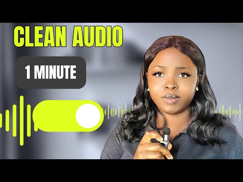 How to ENHANCE AUDIO QUALITY for FREE with AI