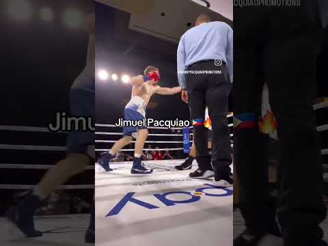 Panganay na anak ni Manny na si Jimuel Pacquiao #trending #boxing #fyp