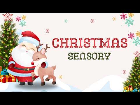 Christmas Sensory Fun for babies: Holiday Learning & Play! #sensory #sensoryplay #christmassongs