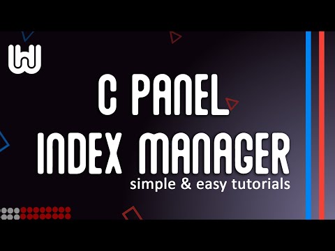 cpanel x3 indexmanager