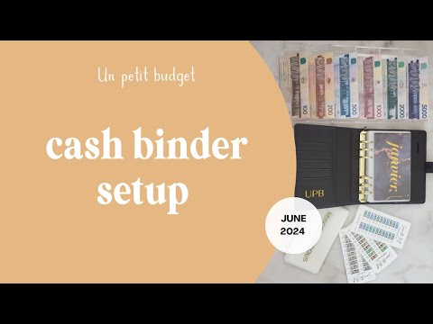 Cash Binder Setup 2024 | Budget Binder Setup | Cash Envelope Stuffing