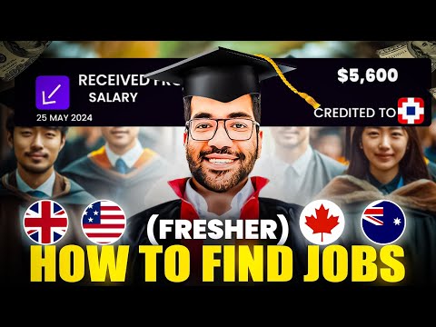 How to Find jobs as a Fresher after Masters in US/UK/Canada | SharpGrad |