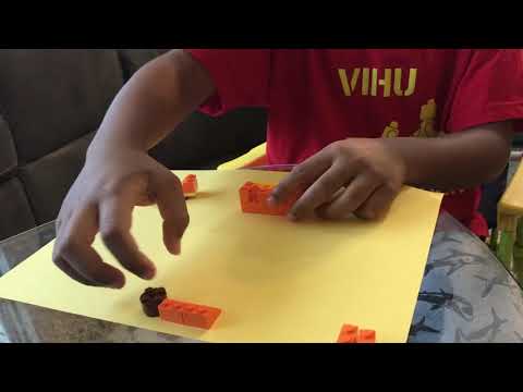 How to make a carved pumpkin with Classic Legos?