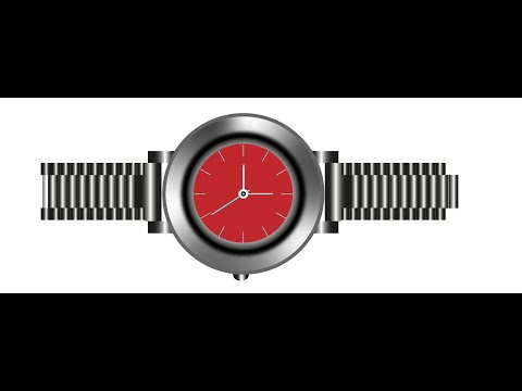 How to make a watch in adobe illustrator