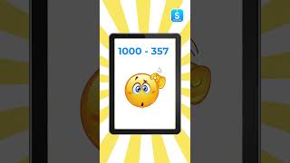 You Won't Believe How EASY Subtracting from 1000 Is!