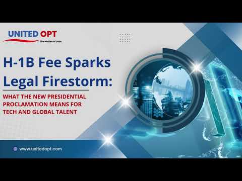 Breaking Down the $100K H-1B Fee: Cost, Controversy & Consequences | United OPT