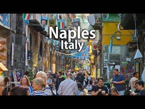 Travel to Naples, Italy - Explore the Old Town, the Night Streets, and the Underground City