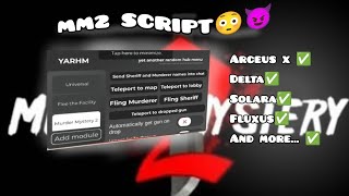 MM2 SCRIPT🤑✅| Kill all,silent aim, esp, fps boost, good mod, fling, troll, and more