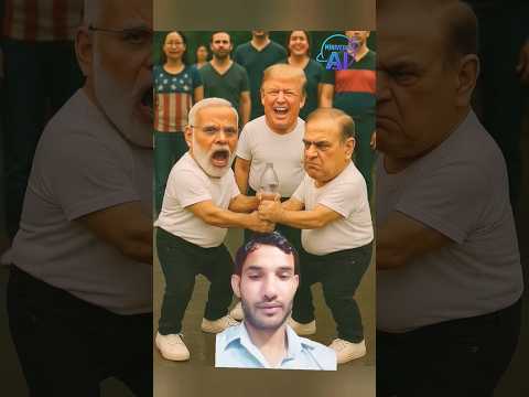 Thirsty Nations: When Leaders Fight Like Kids, Indian PM Modi vs Pakistani PMshahbaz#pakindia #ai