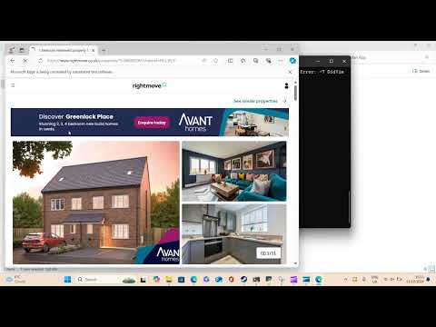 Extract Floor Plans from Rightmove Listings
