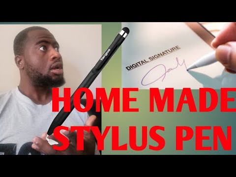 How to make a DIY stylus pen in 3 minutes