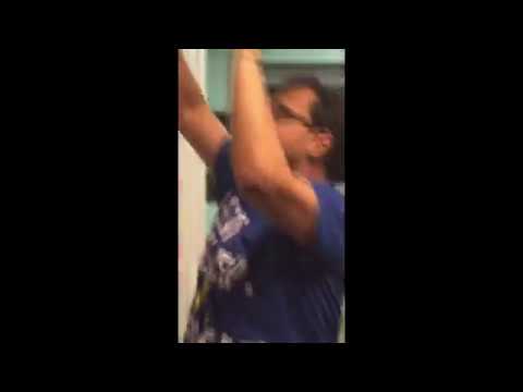 My Dad dances to rockefeller street