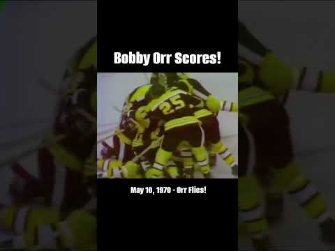 Bobby Orr scored “The Goal.”
