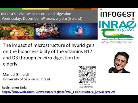 18th INFOGEST Viva - Marluci Ghiraldi - In vitro bioaccessibility of vitamins in hybrid gels