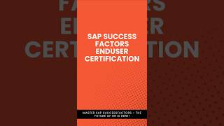SAP Success Factors Enduser | For more info call us on +917037034447 or visit online.iihr.edu.in