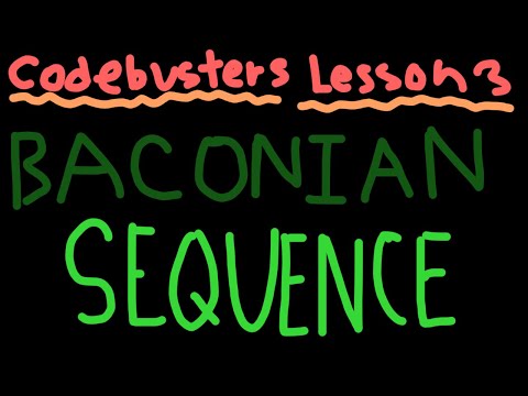 Codebusters Lesson 3-Baconian Sequence