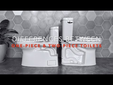 DIFFERENCES BETWEEN A ONE-PIECE AND A TWO-PIECE TOTO TOILET