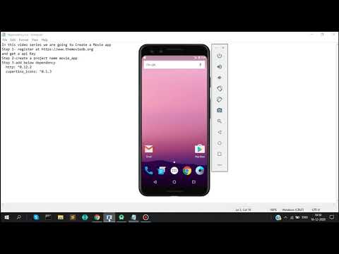 Develop Movie App Using Flutter (Introduction) #shorts