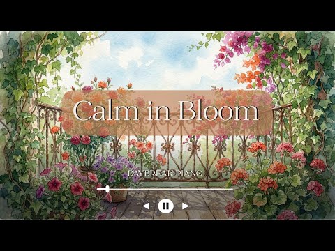 Calm in Bloom | 4 Hours Peaceful Piano for Sleep, Relaxation, Focus Reading, Studying