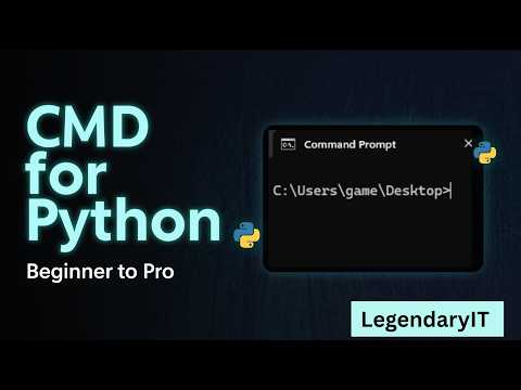 Windows CMD for Python Developers & ICT Students (CD , CLS & Folder Creation.