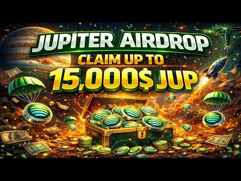 Jupiter Airdrop 2026 | Claim Up To 15,000$ JUP | Easy Guide Airdrop
