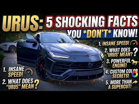 Lamborghini urus facts