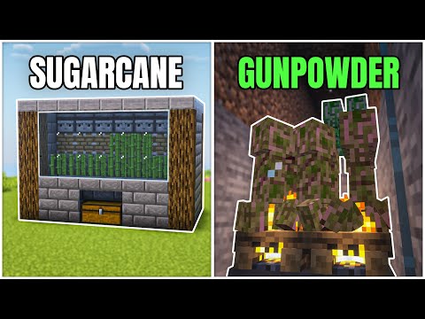 3 ESSENTIAL Starter Farms for your 1.21 Minecraft World!