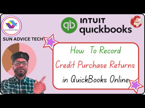 How To Record Credit Purchase Returns in QuickBooks । Accounting Freelancing ।  SUN ADVICE TECH